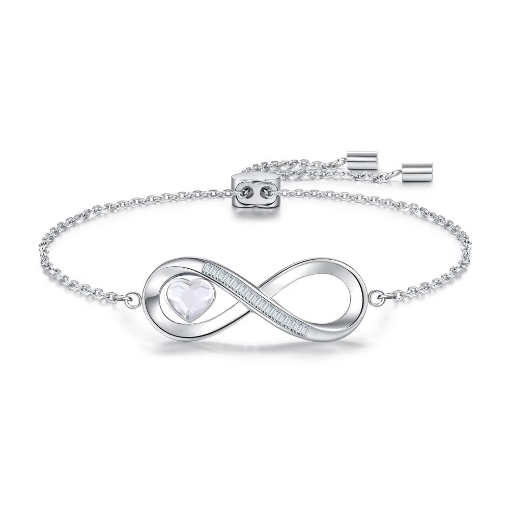 Armband Edelstahl - Weiß