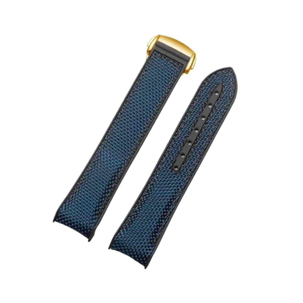 Blue With Black-gold Buckle