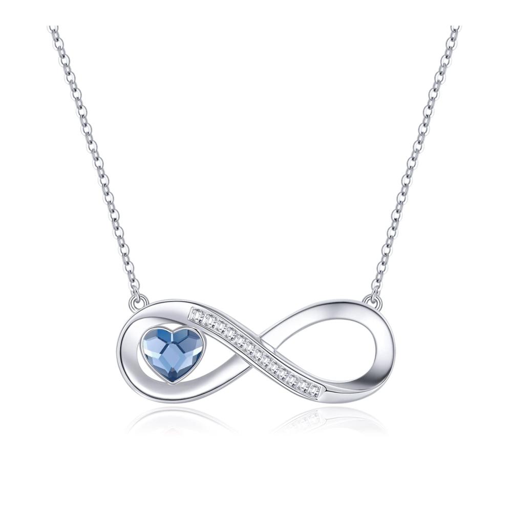 Silber - Blau