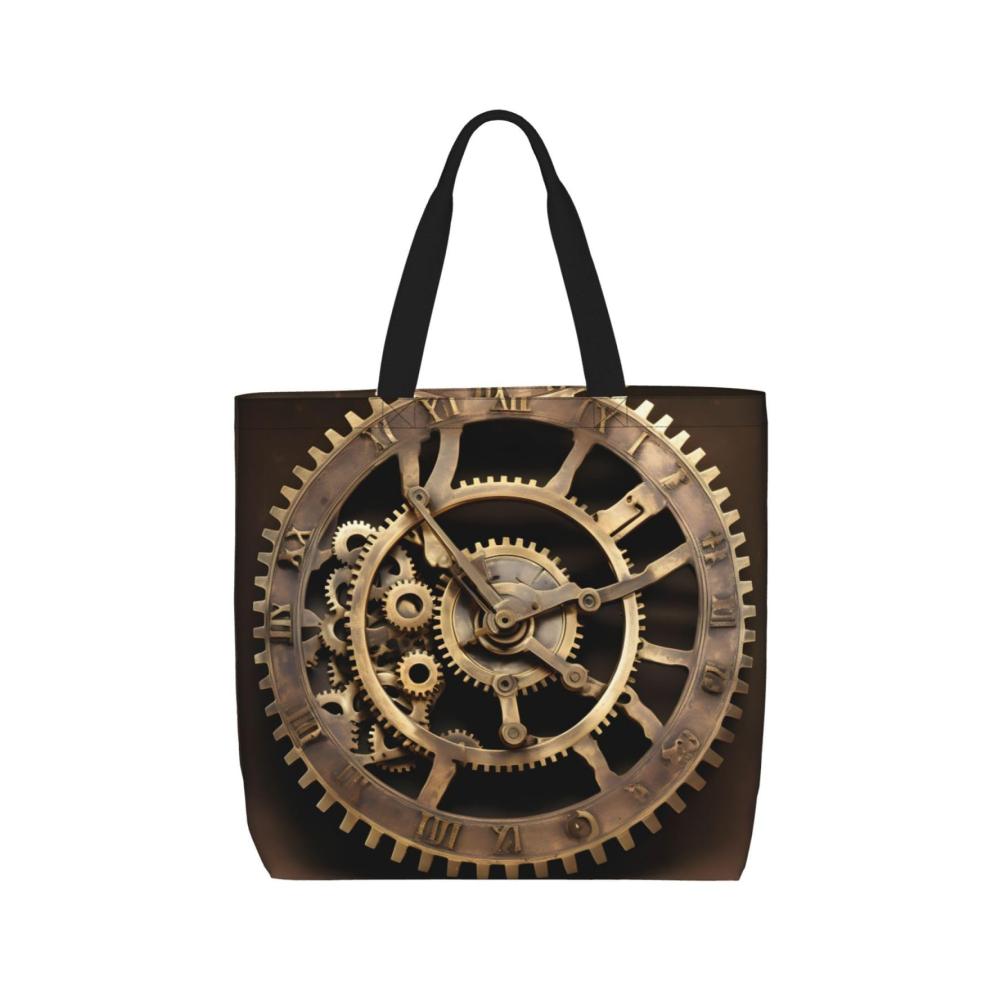 Zahnräder Uhr Bronze Centurys