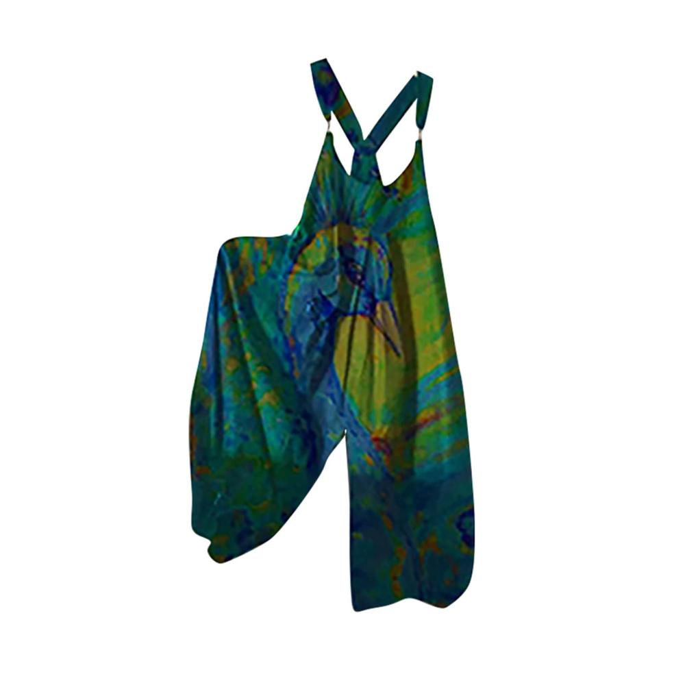 04-blau Jumpsuit Damen Sommer