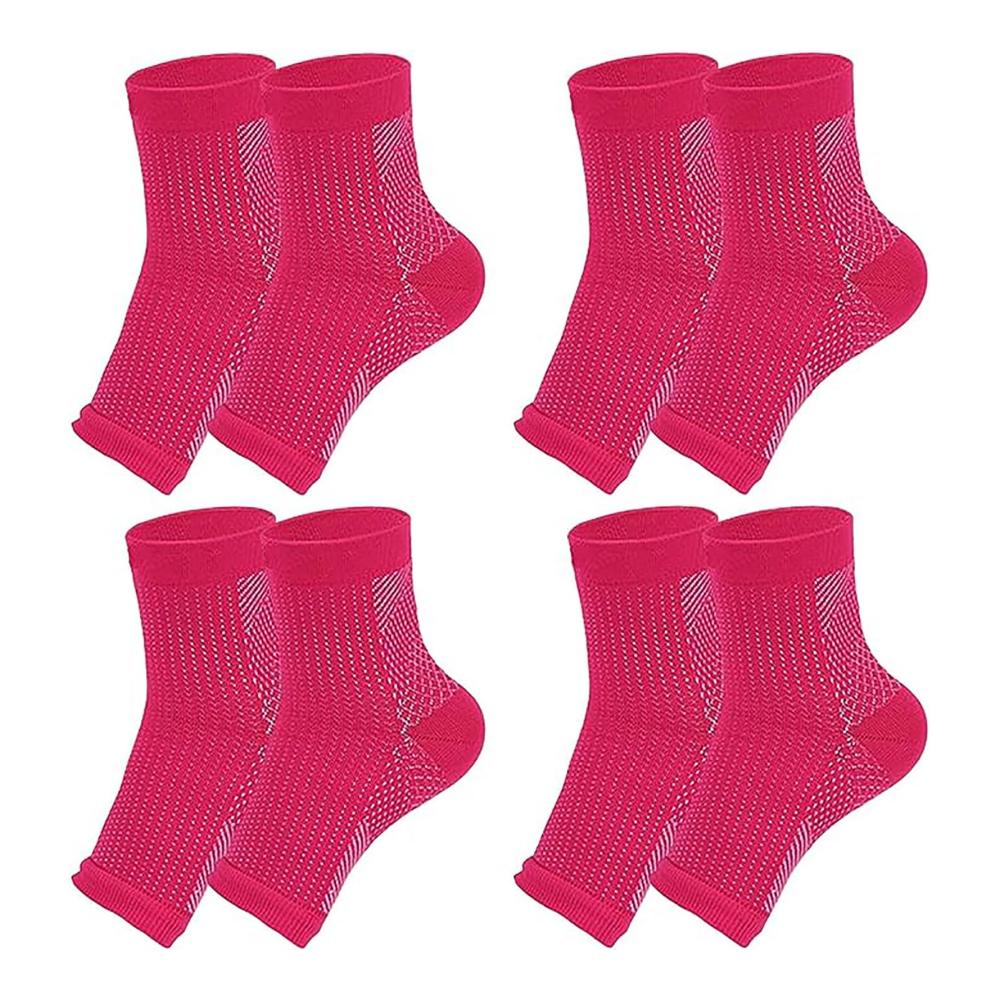 4 Pairs Pink