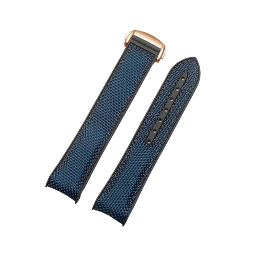 Blue With Black-rosegold Buckle